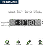Custom Sign, Custom Street Sign, 11 Font Colors, 13 Font Styles, 4 Hole Options - Image 6