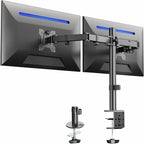 VIVO Dual Monitor Desk Mount, Holds 2 Computer Screens up to 30 inches and by VIVO