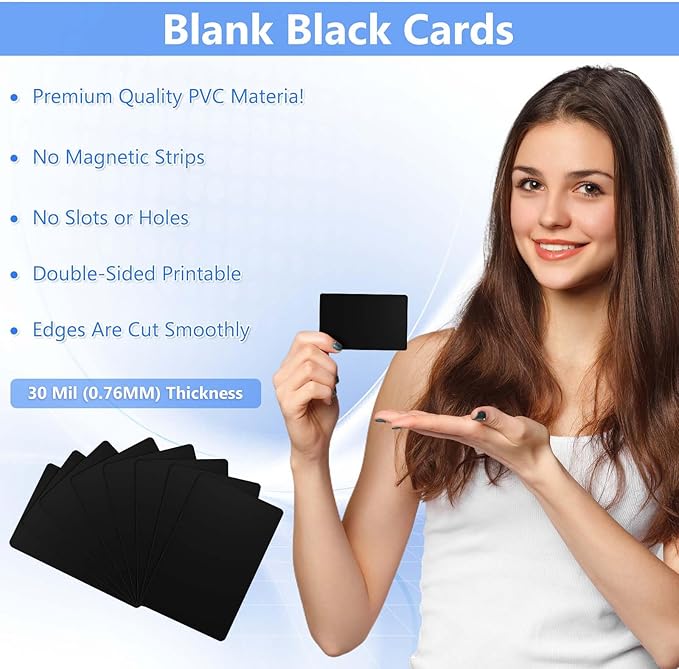 55 Pack - Premium Blank PVC Cards - Image 4