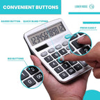 LICHAMP Desk Calculators with Big Buttons and Large Display, Office Desktop - Image 3