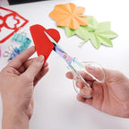 SCAIKTIG Acrylic Scissors, Titanium Coated Blades, Heavy Duty, Ambidextrous - Image 7