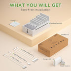 Pezin & Hulin Bamboo Charging Dock Station - Image 2