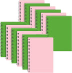 Yahenda 18 Pcs Spiral Notebook Bulk A5 Journal Lined 8.3'' x 5.5'' Writing by Yahenda