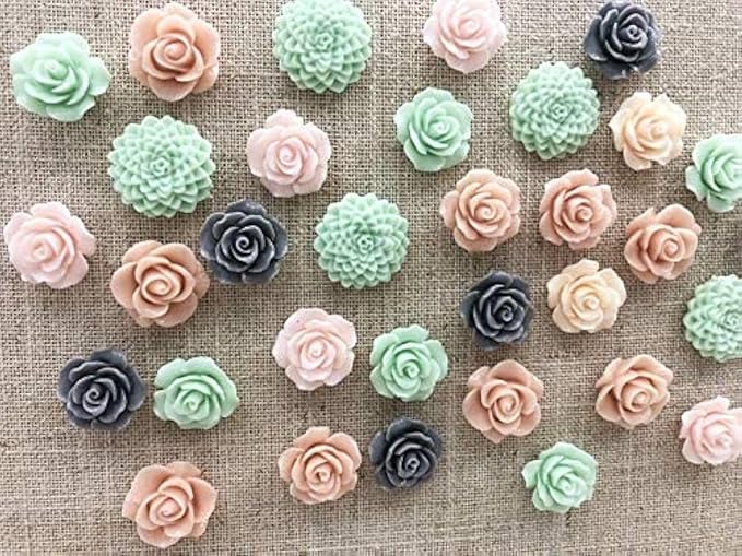 24Pcs Decorative Pushpins, Cork Board Tacks, Bulletin Board Tacks, Thumb Tack by Temoyj
