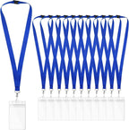 12-Pack Blue Breakaway Lanyards by WEZEBEL