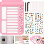 Audab Dry Erase Chore Chart for Kids, Magnetic Checklist Board, My Chores by Audab