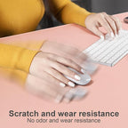 DAWNTREES Desk Mat Protector, PU Leather Desk Pad, Non Slip, Large Mouse Pad - Image 5