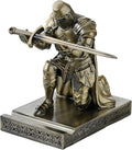 NCQIXIAO Medieval Templar Vanguard Officer Knight Pen Holder Pen Stand Desk by NCQIXIAO