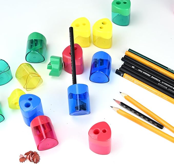 AUSTARK 24Pcs Pencil Sharpener Manual - Image 6
