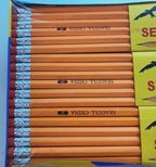 Seagull Pencils Pre-sharpened No. 2 144/box 12 Boxes of 12 New Improved Eraser - Image 4