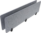 Clamp-On Acoustic Desk Divider, Desktop Privacy Panel, Sound Absorbing by Eapmic