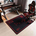 Floor Mat for Office Chair - Office Chair Mat - Chair Mat for Hardwood Floor - Neon Genesis Evangelion NERV General Affairs Department, Anti-Slip, Easy Clean & Machine Washable (35"×47")