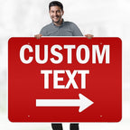 Custom Arrow, Custom Directional Sign, Right Arrow, 36x48 Inches, Reflective - Image 2
