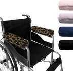 SPRING SEAON Wheelchair Armrest Covers 2 Pack Soft Memory Foam Wheelchair by SPRINGSEAON