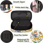 Pardick Pencil Case，Cute Animals Big Capacity Pencil Pouch Coin Pouch - Image 5