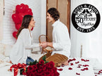efcustomgifts Personalized 50th Anniversary Metal Signs - Image 3