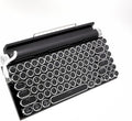 Adventurers Typewriter Style Retro Mechanical Keyboard, 83 Key Bluetooth 5.0 by Unknown