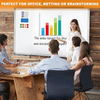 H-Qprobd Dry Erase Board for Wall 72"x40" Aluminum Presentation Magnetic - Image 4