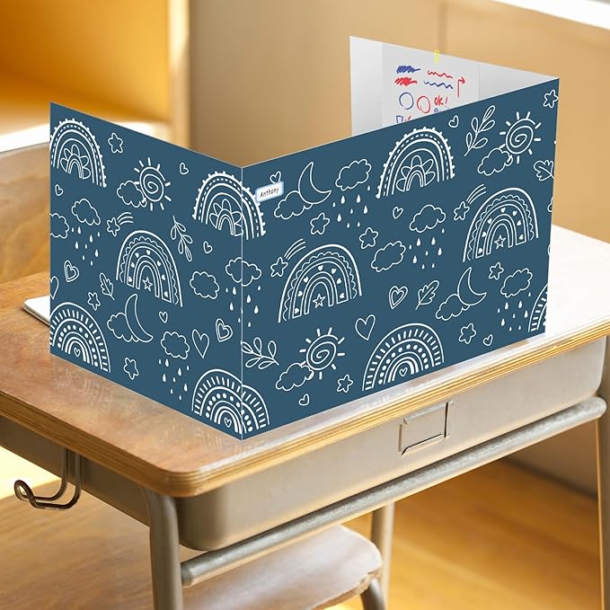 Cinrobiye 24 Pcs Boho Privacy Folders Standard - Image 4