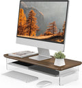 Fenge Acrylic Monitor Stand Riser, 23.6 Inches Monitor Stand by Fenge