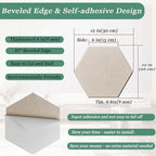 Hexagonal Acoustic Panels-12 Pack High-Density Sound Absorbing Panels - Image 4