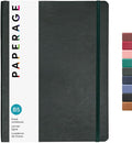 PAPERAGE Softcover Lined Journal Notebook, 176 Pages, Large B5 College Ruled by PAPERAGE
