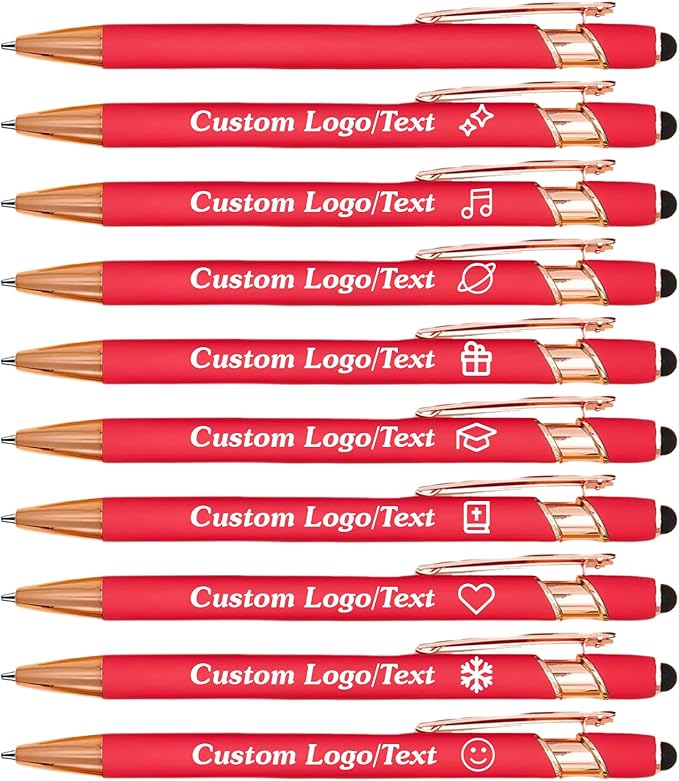 CRME Personalized Pens with Stylus Custom Pens in Bulk Customized Engraved with by Unknown