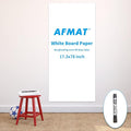 AFMAT Whiteboard Sticker, 17.3" x 78" Dry Erase Contact Paper, Stain-Proof & by AFMAT