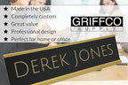 Made in USA Personalized Desk Name Plate – Custom Engraved Office Sign - Image 3