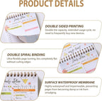 Tlenpo To Do List Notebook Pad, Daily Planner Notepad, 60 Sheets Double Sided - Image 3