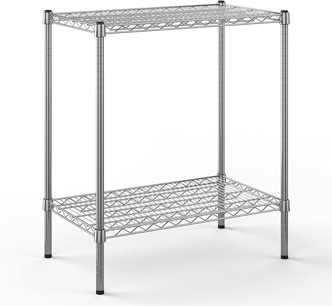 Regal Altair 18" Deep x 30" Wide x 34" Height Wire Shelving Kit | 2-Tier | NSF by Regal+Altair