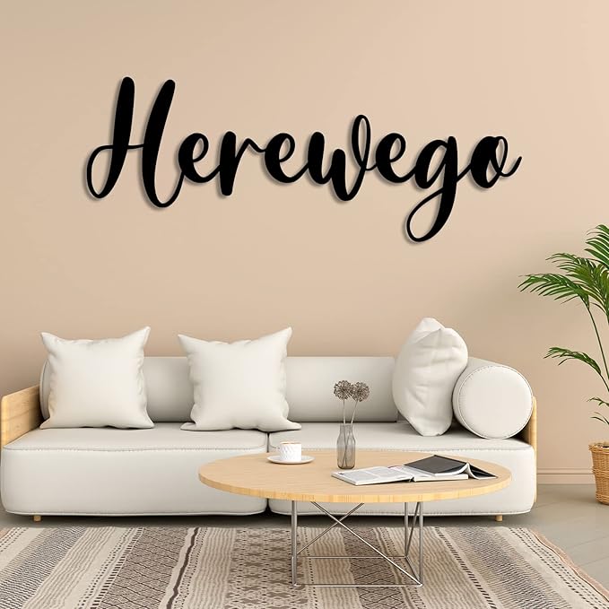 Custom Metal Words Custom Nursery Name Script Metal Sign Baby Name Sign - Image 8