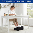 Opuvidity Foot Rest for Under Desk at Work Ergonomic Under Desk - Image 2