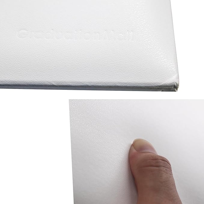 GraduationMall 8.5"x11" Smooth Padded Diploma Cover Certificate Holder White - Image 6