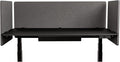 Stand Up Desk Store ReFocus Clamp-on Acoustic Desk Divider Privacy Panel That by SStandUpDeskStore