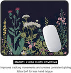 Auhoahsil Mouse Pad, 12 x 10 in Flower Theme Computer Mouse Pad - Image 4