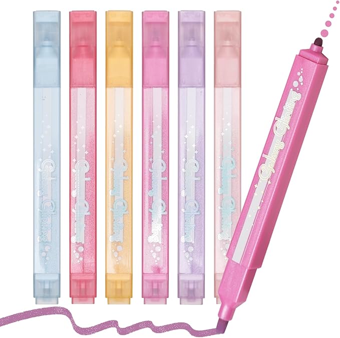 EooUooIP Aesthetic Highlighters, Dual Tip Cute Highlighter Assorted Colors by EooUooIP