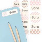 Large Name Labels for Kids by Teddylabels