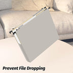 Shutex Extra Capacity Plastic Hanging File Folders, 12 Pack Reinforced - Image 4