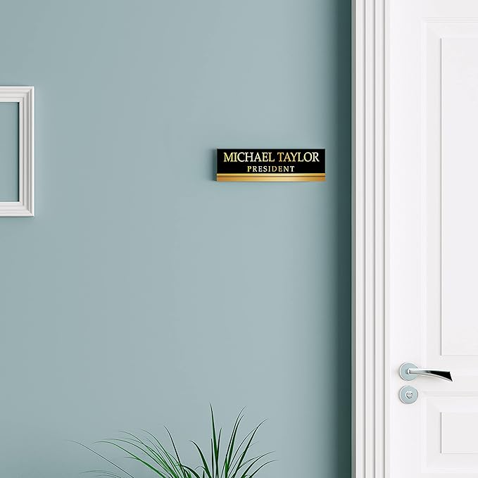 Artblox Personalized Office Desk Name Plate - Image 5