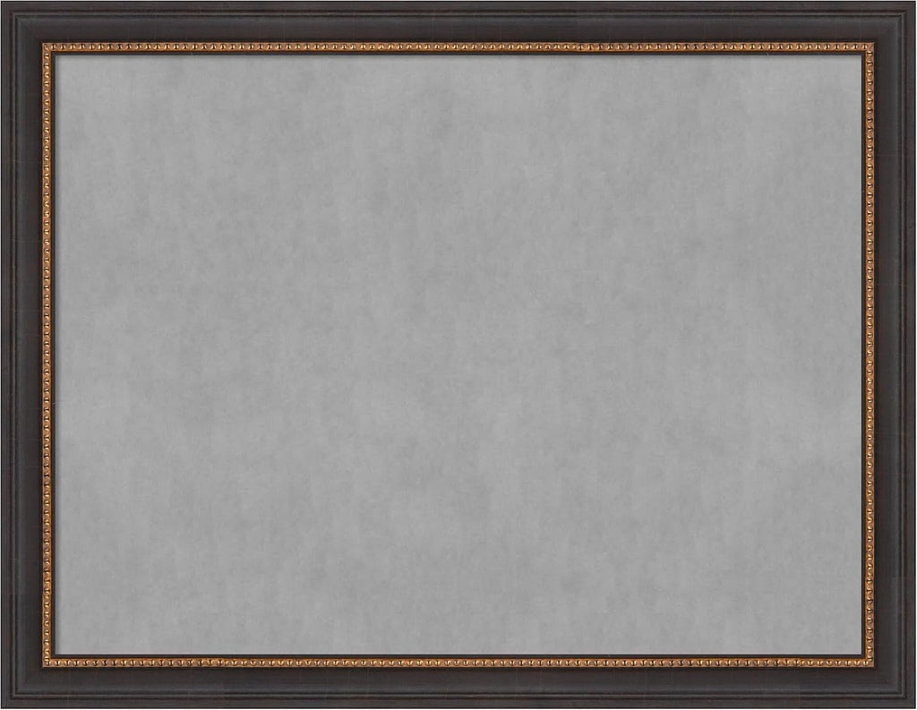 Amanti Art Black Framed Magnetic Board 21x27 Medium Vision Board