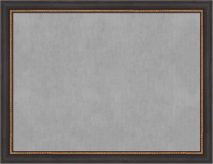 Amanti Art Black Framed Magnetic Board 21x27 Medium Vision Board by AmantiArt