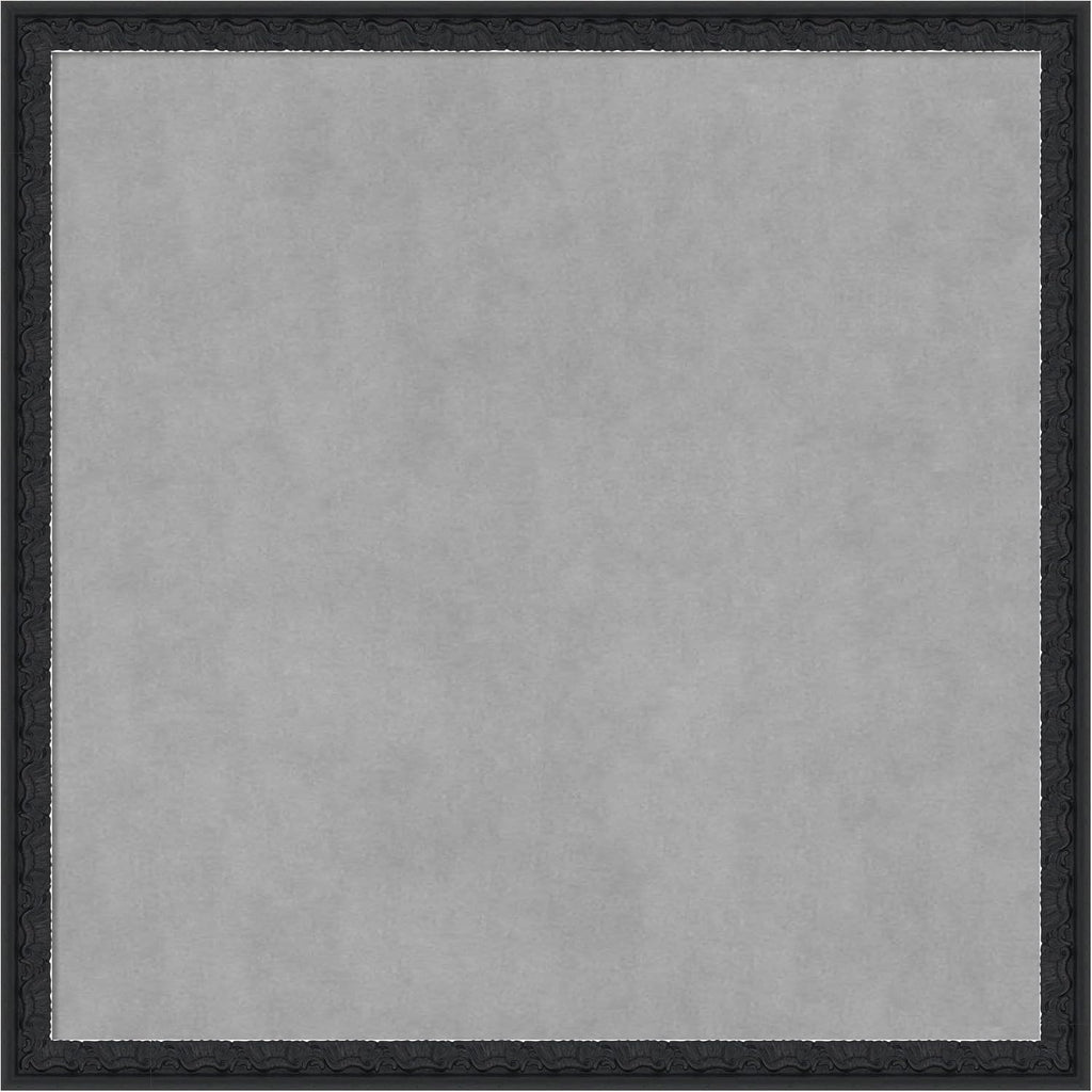 Amanti Art Black Framed Magnetic Board 26x26 Medium Vision Board