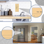 Utron 6 Pack Vintage Magnetic Notepads - Image 4