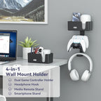 KDD 4-in-1 Wall Mount Controller Holder - Image 2