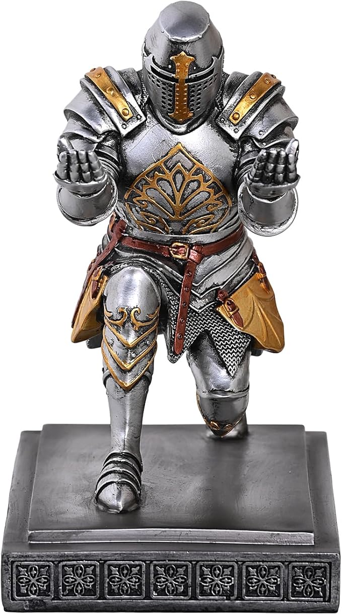NCQIXIAO Templar Vanguard Soldier Pen Holder Pencil Stand Desk Organizers and - Image 4