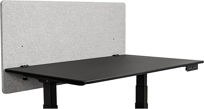 Stand Up Desk Store ReFocus Clamp-on Acoustic Desk Divider Privacy Panel That - Image 2