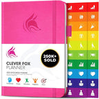 Clever Fox Planner – Undated Weekly & Monthly Planner by CleverFox