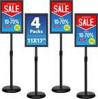 VAIIGO 4 Pack Sign Holder Stands by VAIIGO