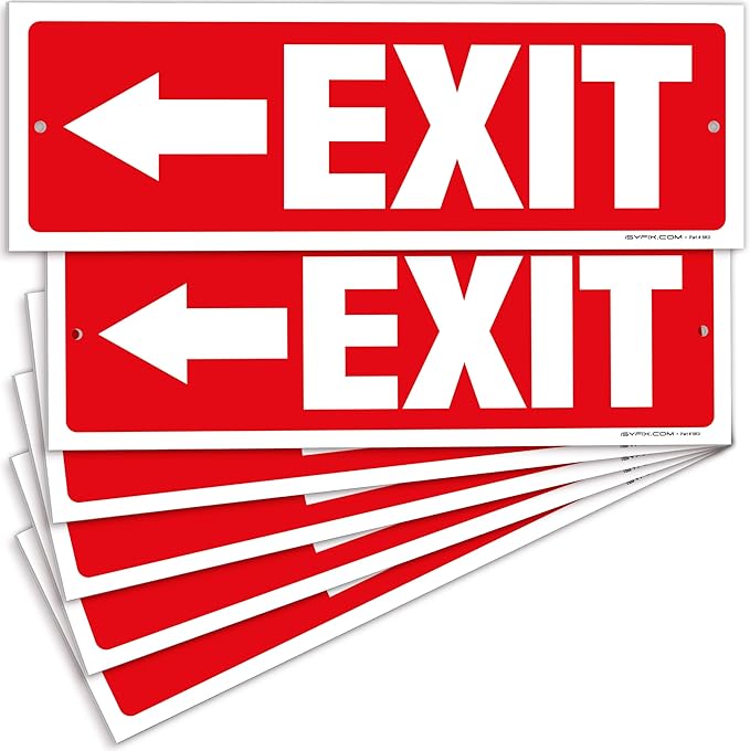 iSYFIX Exit Signs by iSYFIXPREMIUMSIGNS
